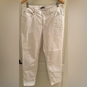 Eileen Fisher Women's Straight Leg Jeans - Cream